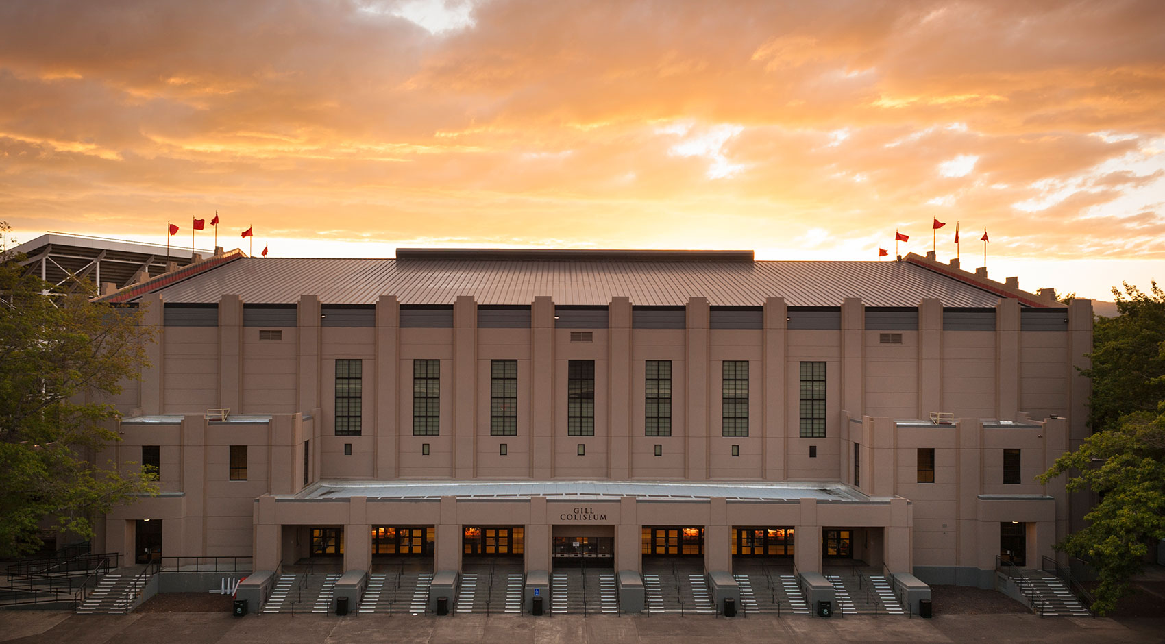 gill coliseum exterior